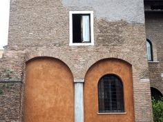 Rome brick, paint and windows