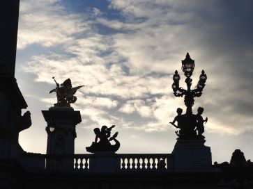 And evening at Pont Alexandre III - February 2017