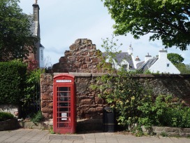 Phone box in Cromarty - May 2019